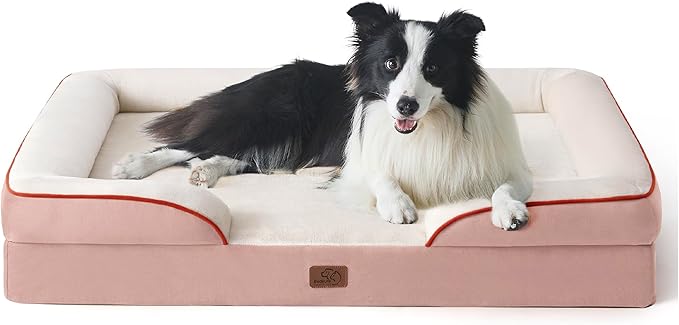 Orthopedic Sofa Pet Bed for Large Dogs & Cats – Waterproof, Washable & Non-Slip