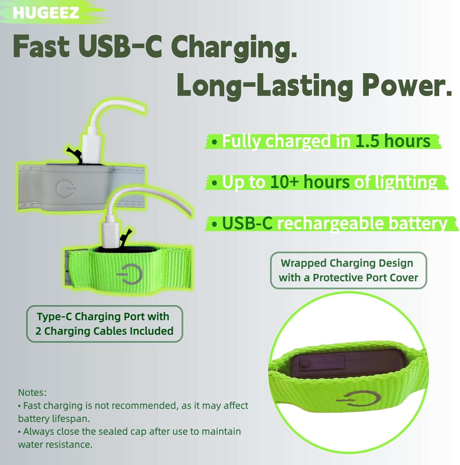 USB Rechargeable LED Dog Collar & Leash Set – Glow-in-the-Dark Night Safety Gear