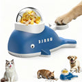 Whale-Shaped Smart Puzzle Feeder – Interactive Treat Dispenser & Slow Feeder for Dogs and Cats